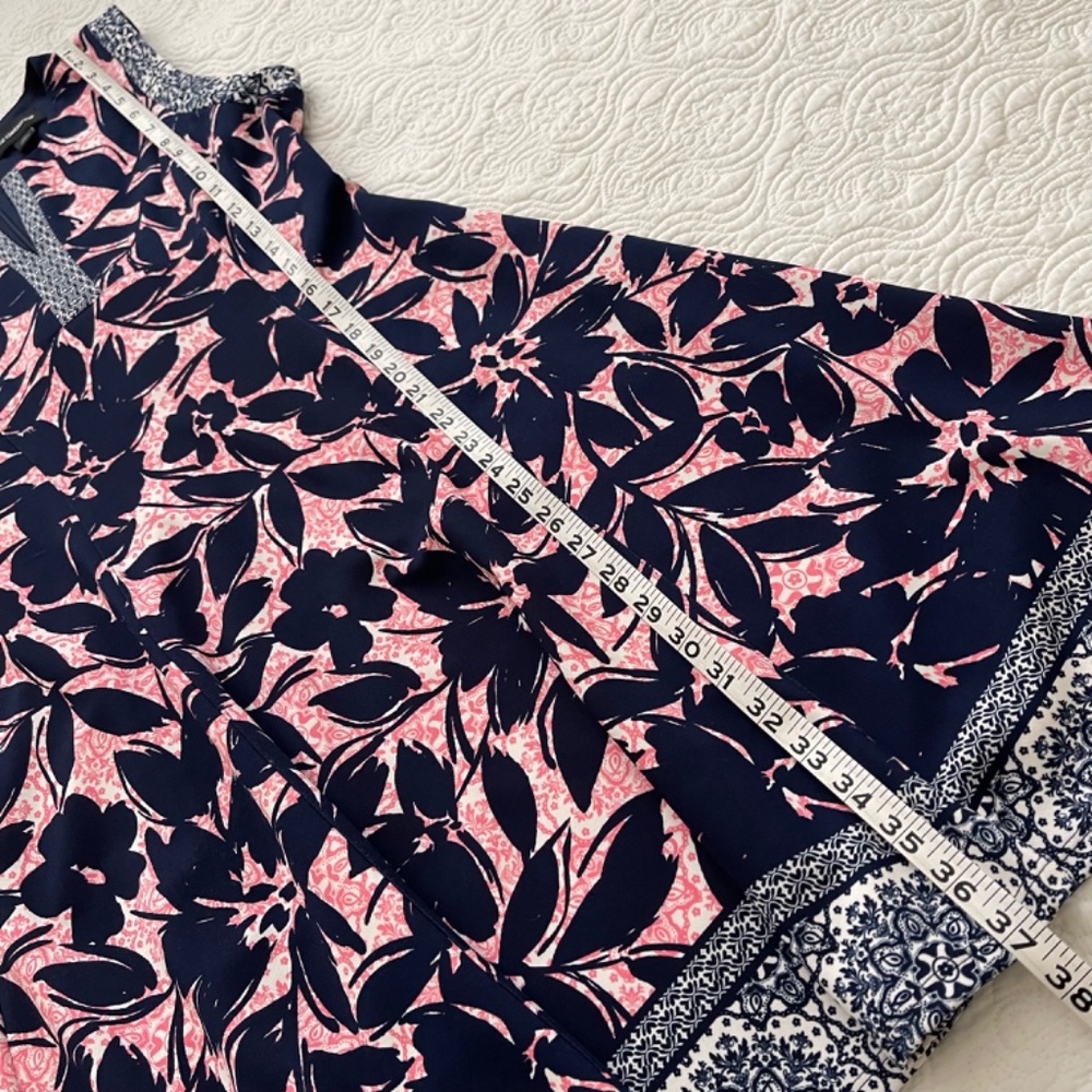 Liz Claiborne Floral Fit and Flare Sleeveless Dress Size 10 - Picture 15 of 16